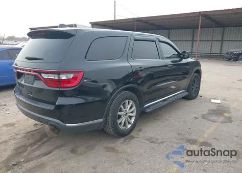 2021 Dodge Durango Sxt Rwd из США, поврежденный, VIN 1C4RDHAG2MC609035